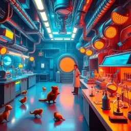 Whose Lab Is It Anyway? - Text-based game