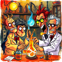 Whose Lab Is It Anyway? - Text-based game