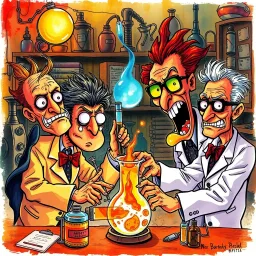 Whose Lab Is It Anyway? - Text-based game