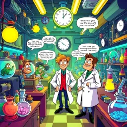 Whose Lab Is It Anyway? - Text-based game