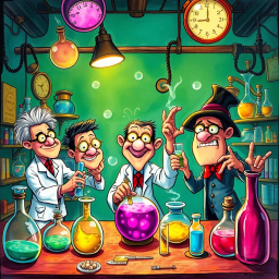 Whose Lab is It Anyway? - Text-based game