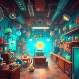 Whose Lab Is It Anyway? - Text-based game