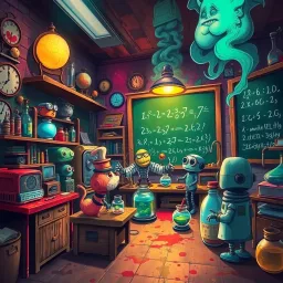 Whose Lab Is It Anyway? - Text-based game