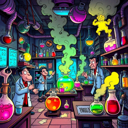 Whose Lab is It Anyway? - Text-based game
