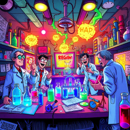 Whose Lab Is It Anyway? - Text-based game