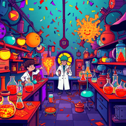 Whose Lab Is It Anyway? - Text-based game