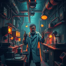 Whose Lab Is It Anyway? - Text-based game