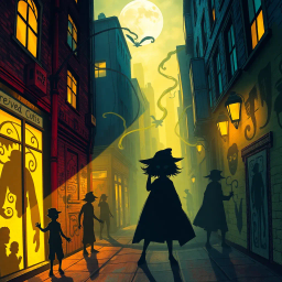 Whose Shadow Is It Anyway? - Text-based game