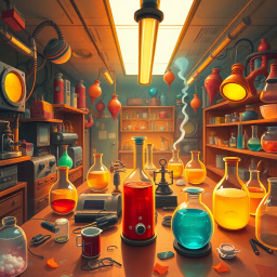 Who’s Lab Is It Anyway? - Text-based game