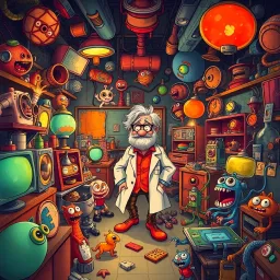 Whose Lab Is It Anyway? - Text-based game