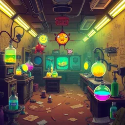 Whose Lab Is It Anyway? - Text-based game