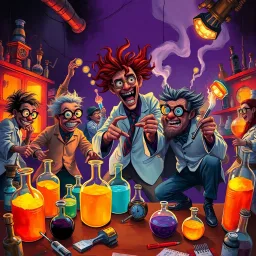 Whose Lab Is It Anyway? - Text-based game