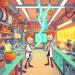 Whose Lab Is It Anyway? - Text-based game