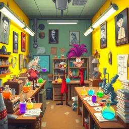 Lab of Laughter - Text-based game