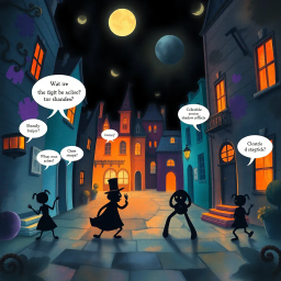 Whose Shadow Is It Anyway? - Text-based game