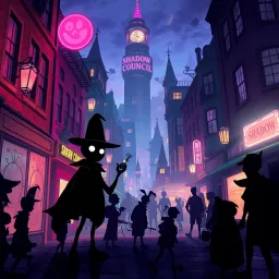 Whose Shadow is it Anyway? - Text-based game