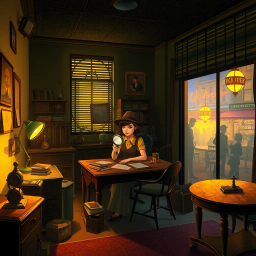 Whose Shadow Is It Anyway? - Text-based game