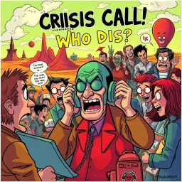 Crisis Call: Who Dis? - Text-based game