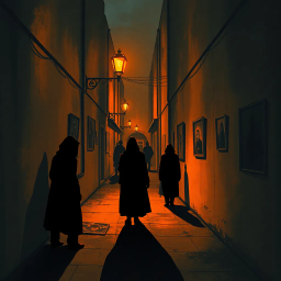 Whose Shadows Are These? - Text-based game