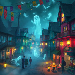 Whose Ghost Is It Anyway? - Text-based game