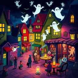 Whose Ghost Is It Anyway? - Text-based game