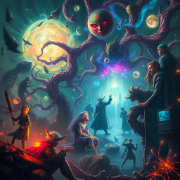 Chaos Chronicles: Whose Worlds Anyway? - Text-based game