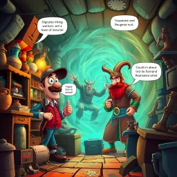 Relic Rumble: Whose Is It Anyway? - Text-based game
