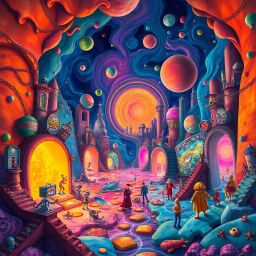 Whose Dimension Is It Anyway? - Text-based game