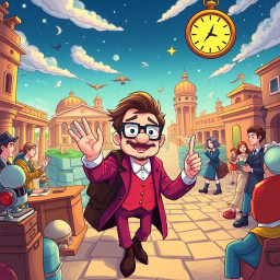 ChronoRift: Hello, Am I Right? - Text-based game