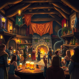 Fantasy Tavern Simulation text games