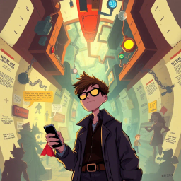 Who Wrote This? A Metaquest Adventure - Text-based game
