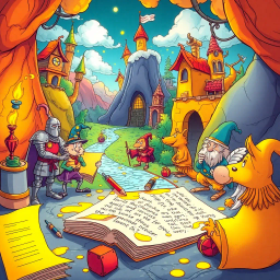Whose Scribe Is It Anyway? - Text-based game