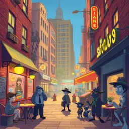 Whose Shadow Is It Anyway? - Text-based game