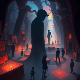 Shadowplay: Whose Shadow Is It Anyway? - Text-based game
