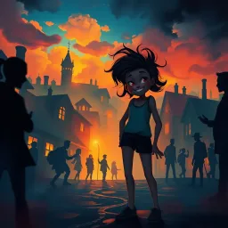 Whose Shadows Are These? - Text-based game