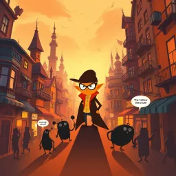 Whose Shadow Is It Anyway? - Text-based game