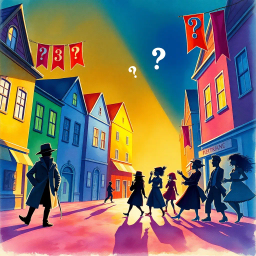 Whose Shadow Is It Anyway? - Text-based game