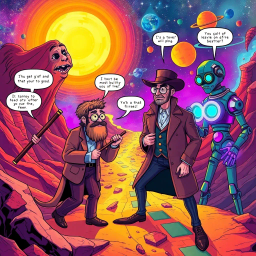 Chrono Clash: Whose Time Is It Anyway? - Text-based game