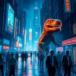 Neon Raptor: Message in the Code - Text-based game