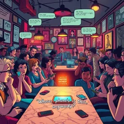 Whose Phone is This, Anyway? - Text-based game