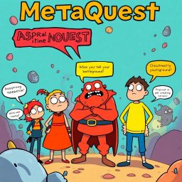 MetaQuest: Whose Adventure Is It Anyway? - Text-based game