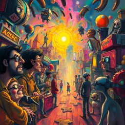 Metamayhem: Whose Adventure Is It Anyway? - Text-based game