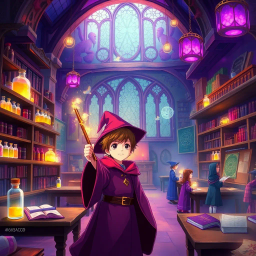 Spellbound Academy - Text-based game