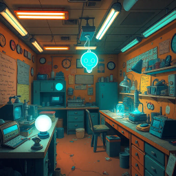 Whose Lab Is It Anyway? - Text-based game