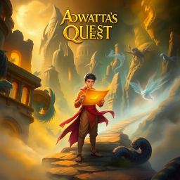 Adwaita's Quest - Text-based game