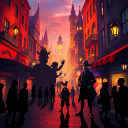 Shadowplay: Whose Shadow Is It Anyway? - Text-based game