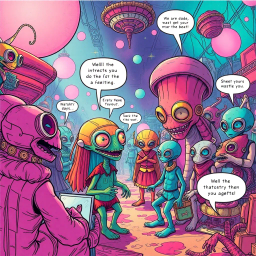 Otherworldly Greeting - Text-based game