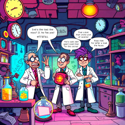 Whose Lab is it Anyway? - Text-based game