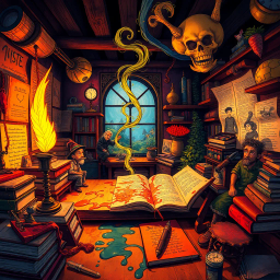 Whose Scribe Is It Anyway? - Text-based game
