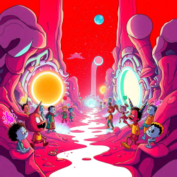 Spectrum Wars: Whose Dimension Is It Anyway? - Text-based game